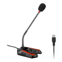 Cargar imagen en el visor de la galería, Micrófono USB de computadora para computadora, compatible con PC, laptop, Mac, micrófono de computadora profesional con soporte, grabación, transmisión, YouTube, micrófonos de podcast, chat en vivo, discord MOD YX-MKF