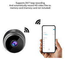 Cargar imagen en el visor de la galería, Mini Cámara De Vigilancia Doméstica, Seguridad Interior,
Visión N A9 MOD CAM 45