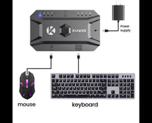 Cargar imagen en el visor de la galería, Adaptador de teclado y ratón Bluetooth, cambiado de teclado y ratón con cable a inalámbrico, capaz de conectar 8 dispositivos MOD CON.94