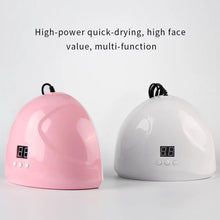 Cargar imagen en el visor de la galería, Secador de uñas de 18W, lámpara de LED UV de uñas con 18 LED, con pantalla LCD para manicura minilámpara USB, Sensor inteligente para secar todos los esmaltes de uñas de gel