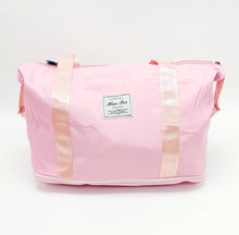 Cargar imagen en el visor de la galería, Bolso de viaje de tela Oxford para mujer, maleta de viaje de hombro informal, a la moda y escalable, bolsas de Yoga impermeables de gran capacidad MOD 2022-15