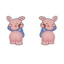 Cargar imagen en el visor de la galería, Sticker con nalgitas de mano de tacto 3D para apretar, pelota antiestrés de elevación lenta, relajarse, presión, juguetes antiestrés, regalo interesante nalgitas anti estrés plantilla con 2 sticker