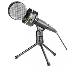 Cargar imagen en el visor de la galería, Podcast profesional de 3,5mm micrófono de Chat de voz micrófono de reducción de ruido Gaming Mic para ordenador portátil karaoke STREAMING MOD KM-20 - mychinashop.com