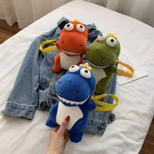 Cargar imagen en el visor de la galería, Mochila de peluche dinosaurio 878-A67