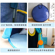 Cargar imagen en el visor de la galería, Tienda de campaña castillo COLOR ROSA REFORZADA para interiores y exteriores reforzado para niños, casa de Juegos de Princesa para bebés, tipi de juego portátil para niños y niñas, cabaña divertida, sala de zona interesante MOD 10582-1