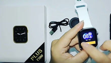 Cargar imagen en el visor de la galería, Reloj inteligente T500 Plus para hombre y mujer, pulsera inteligente con Bluetooth, llamada, rastreador deportivo de ritmo cardíaco, , Control remoto