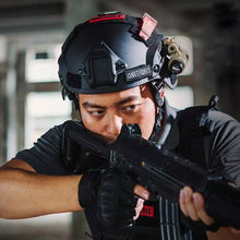 Cargar imagen en el visor de la galería, Cascos de seguridad para deportes, alta calidad, ultralivianos, Airsoft, ejército, militar, táctico, tiro, caza, protección para montar