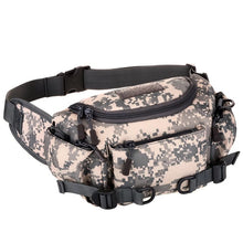 Cargar imagen en el visor de la galería, Canguro grande riñonera de nailon de alta calidad, bolso de hombro y pecho, multicapacidad, para viaje MOD 6023