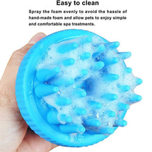 Cargar imagen en el visor de la galería, Cepillo de baño y masaje para perros y gatos, dispensador de champú para mascotas, cepillo de silicona, dispositivo de limpieza de cerdas para mascotas, peine de baño Wahser MOD SE21-39