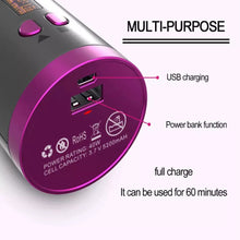 Cargar imagen en el visor de la galería, Rizador de pelo automático, plancha de cerámica para rizar el cabello, varita, rizador, inalámbrico, carga USB MOD 0629