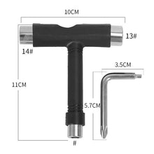 Cargar imagen en el visor de la galería, Herramientas de patineta portátil, herramienta multifunción para Skate, destornillador, llave para Longboard