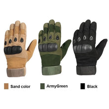 Cargar imagen en el visor de la galería, Guantes tácticos militares para Paintball, Airsoft, caza, tiro al aire libre, Fitness, senderismo, dedos completos MOD 38224-4
