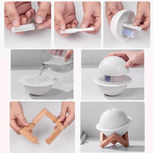 Cargar imagen en el visor de la galería, Purificador de niebla con USB, lámpara de Luna y Estrella, difusor de Aroma ultrasónico de aceites esenciales, humidificador de aire completo para el hogar y la habitación mod JSQ334 - mychinashop.com