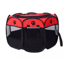 Cargar imagen en el visor de la galería, Casa tienda plegable para perros, gatos, Corralito, Perrera de fácil operación, cerca octogonal MEDIANA Y GRANDE