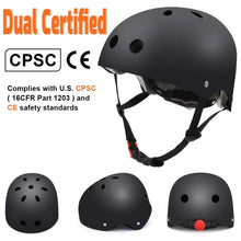 Cargar imagen en el visor de la galería, Casco de Seguridad para Adulto y jóvenes unitalla , Artículo de Protección para la Cabeza, Ideal para Deportes al Aire Libre, Bicicleta de Carretera y Monopatín MOD CASCO SKULL