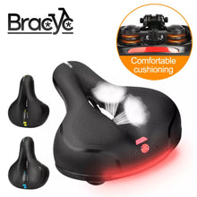 Cargar imagen en el visor de la galería, Sillon de bicicleta de montaña, gran trasero, amortiguadores de Gel, accesorios anchos y cómodos