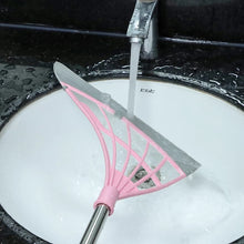 Cargar imagen en el visor de la galería, Limpiaparabrisas jalador versátil y conveniente 2 en 1, herramientas de limpieza del hogar, raspador de suelo de baño y ventana MOD 686300