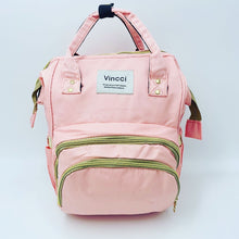 Cargar imagen en el visor de la galería, Pañalera térmica doble cierre MOD V-634 color negro