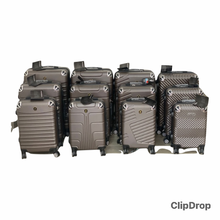 Cargar imagen en el visor de la galería, Maleta de viaje con ruedas para mujer, juego de equipaje rodante, bolsa de equipaje con ruedas, 3 pzs