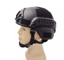 Cargar imagen en el visor de la galería, Cascos de seguridad para deportes, alta calidad, ultralivianos, Airsoft, ejército, militar, táctico, tiro, caza, protección para montar