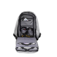 Cargar imagen en el visor de la galería, Mochila antirrobo ECONOMICA en para ordenador portátil para hombre y mujer, mochila de viaje de gran capacidad con carga USB, bolsos de hombro escolares para estudiantes universitarios económica