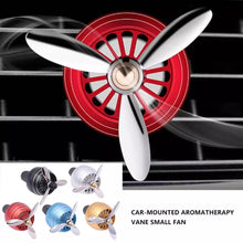 Cargar imagen en el visor de la galería, Ambientador de aire para coche, miniaccesorio de aleación para aromaterapia, aromaterapia, fragancia, salida de ventilación, luz LED ELISE MOTOR LB-19112