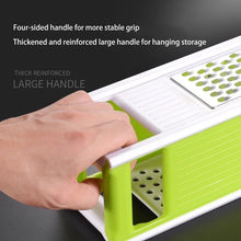 Cargar imagen en el visor de la galería, Rallador multifuncional para verduras, rebanador de zanahorias, cebolla y patatas, cortador de frutas, dispositivos de cocina accesorios para el hogar, 5 en 1 Juego MOD 1052