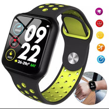 Cargar imagen en el visor de la galería, Smart wach. T55 Reloj inteligente deportivo para hombre y mujer, Mod T-55 reloj inteligente deportivo con doble correa con Bluetooth, control de la salud, llamadas manos libres para teléfonos inteligentes iOS y Android