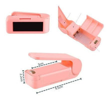 Cargar imagen en el visor de la galería, Mini Sellador Térmico de Bolsas, Máquina de Sellado de Saco Plástico, Portátil, Clip, Práctica, Utensilios de Cocina para Aperitivos MOD MJP-198