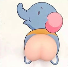 Cargar imagen en el visor de la galería, Sticker con nalgitas de mano de tacto 3D para apretar, pelota antiestrés de elevación lenta, relajarse, presión, juguetes antiestrés, regalo interesante nalgitas anti estrés plantilla con 2 sticker