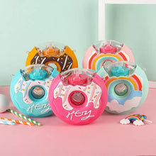 Cargar imagen en el visor de la galería, Botella de agua con diseño de Donut para niños, bote de estilo lindo creativo con pajita, 380ml, portátil, a prueba de fugas, MOD 2010
