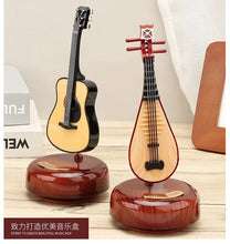 Cargar imagen en el visor de la galería, Caja de música Retro personalizada, decoración de octave, instrumento musical