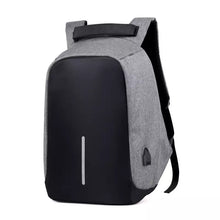 Cargar imagen en el visor de la galería, Mochila antirrobo ECONOMICA en para ordenador portátil para hombre y mujer, mochila de viaje de gran capacidad con carga USB, bolsos de hombro escolares para estudiantes universitarios económica