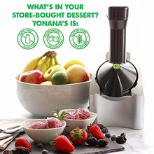 Cargar imagen en el visor de la galería, Máquina de helado todo en uno eléctrica Manual, máquina de helado de frutas eléctrica para el hogar, Mini máquina para hacer helados MOD 15675