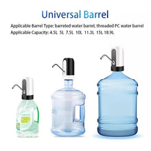 Cargar imagen en el visor de la galería, Dispensador de agua a Elctrico recargable Bomba de agua doméstica, dispensador de agua MOD 012