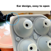 Cargar imagen en el visor de la galería, Molde rosa hielo Molde de cubitos de hielo rosa, caja de hielo de bola, bandeja de hielo congelado, fabricante de hielo de silicona, suministros de cocina Boutique de grado alimenticio, nuevo MOD 3213