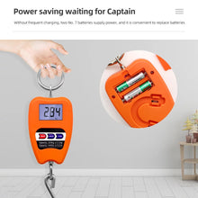 Cargar imagen en el visor de la galería, Mini báscula Digital LCD para colgar, balanza de peso Industrial, electrónica, resistente, 200 KG MOD PES009