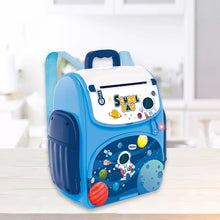 Cargar imagen en el visor de la galería, Mochila portátil para niños, alcancía de juguete con contraseña y huella dactilar, juguete creativo, depósito automático, Mini ATM,