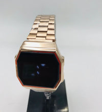 Cargar imagen en el visor de la galería, Reloj de mujeres relojes de moda de lujo LED Digital Reloj para mujeres acero cuadrado completamente táctil Reloj de pulsera deportivo damas Reloj de Mujer