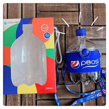 Cargar imagen en el visor de la galería, Vaso de bebida Tritan portátiles, taza de agua de Cola de dibujos animados con pajita, taza Kawaii divertida, botella de agua creativa 300 ml MOD 264NF