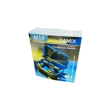 Cargar imagen en el visor de la galería, Auriculares inalámbricos M10 Tws, cascos con Bluetooth, resistentes al agua, con pantalla LED, estéreo Hifi, para teléfono Iphone y Android MOD M10