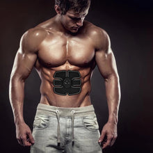Cargar imagen en el visor de la galería, Dispositivo inalámbrico de gimnasia abdominal por electroestimulación, masajeador adelgazante corporal EMS, entrenamiento muscular, equipo profesional de belleza y fitness para el hogar MOD 15339