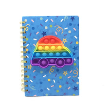 Cargar imagen en el visor de la galería, Cuadernos de dibujos animados Kawaii A5 para niños, juguetes antiestrés, alivio sensorial, descompresión, juguete blando para apretar pop it MOD 8657