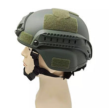 Cargar imagen en el visor de la galería, Cascos de seguridad para deportes, alta calidad, ultralivianos, Airsoft, ejército, militar, táctico, tiro, caza, protección para montar