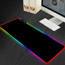 Cargar imagen en el visor de la galería, Tapete gamer para Mouse Pad Gamer Con Luz Led RGB Iluminado 90×40 CM MOD sin caja