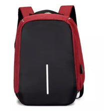 Cargar imagen en el visor de la galería, Mochila antirrobo ECONOMICA en para ordenador portátil para hombre y mujer, mochila de viaje de gran capacidad con carga USB, bolsos de hombro escolares para estudiantes universitarios económica