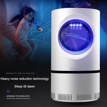 Cargar imagen en el visor de la galería, Lámpara Ultravioleta antimosquitos, luz nocturna LED USB, trampa para insectos, repelente de mosquitos sin radiación, sala de estar, dormitorio, estudio MOD MTY-01