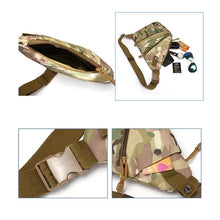 Cargar imagen en el visor de la galería, Funda de pistola de caza de nailon oculta para hombre, bolso de hombro para mano izquierda, antirrobo, bolsa de pecho, bolsa de pistola de almacenamiento táctico