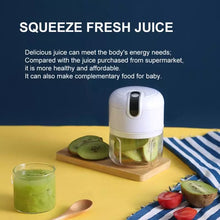 Cargar imagen en el visor de la galería, Multi-función de procesador de alimentos licuadora portátil de casa automática uso picadora de carne suplemento de alimentos para bebés agitación moler relleno de puré de ajo