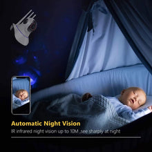 Cargar imagen en el visor de la galería, 360 grados Full HD CCTV Mini cámara inalámbrica WIFI vigilancia de seguridad del hogar Auto Seguimiento de la visión nocturna nube IP Cámara MOD CAM7204